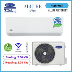 Carrier 2.0kW Allure Plus Series Air Conditioner Heat Pump - 53QHG020-1 - NZ DEPOT