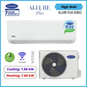 Carrier 7.00kW Allure Plus Series Air Conditioner Heat Pump - 53QHG070-1 - NZ DEPOT