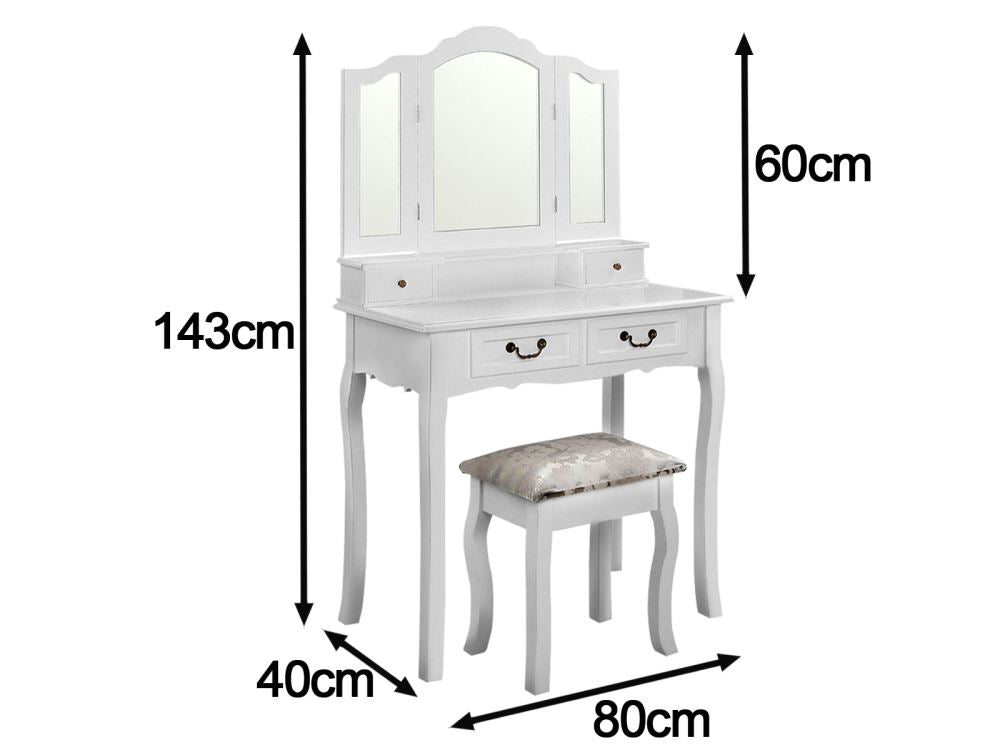 Dressing Table Set Pr1152 Dressing Tables Nz Depot 6 - Nz Depot