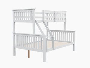 Enkel Triple Bunk Bed White PR12997 Bunk Beds NZ DEPOT