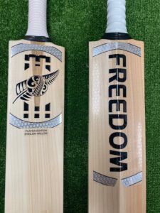 FREEDOM Bat Stickers Black Senior Cricket Accessories NZ DEPOT