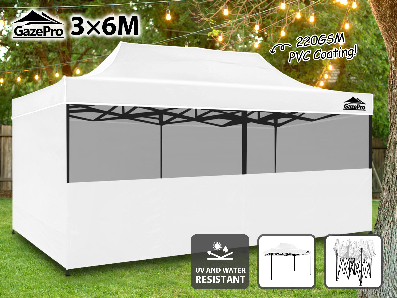 Gazebo 3X6M Pr5106 Gazebos Nz Depot 4 - Nz Depot