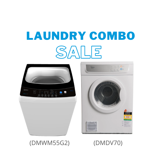 Hygiene Life Washer &Amp; Dryer Package  - Dmdv70+Dmwm55G2 - Combos - Dmwm55G2+Dmdv70-1 - Nz Depot