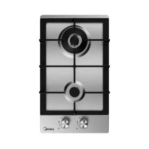 Midea 30cm 2 Burner Gas Hob Stainless Steel 30SB005 - Hobs - 30SB005 - NZ DEPOT