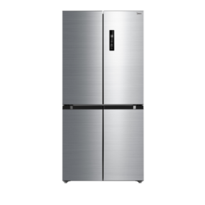 Midea 470L Cross Door Fridge Freezer Stainless Steel - Side-by-Side Fridge Freezer - MDRF632FGF46APD - NZ DEPOT