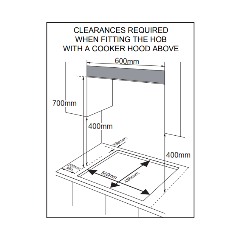 Midea 60Cm Gas Cooktop Black Tempered Glass With Timer 60Gh096 - Hobs - 60Gh096-5 - Nz Depot