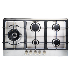 Midea 90cm Gas Cooktop Stainless Steel 90G50ME005-SFL - Hobs - 90G50ME005-SFL-1 - NZ DEPOT