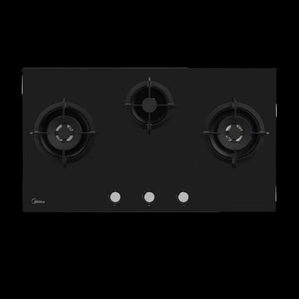 Midea Black Glass Gas Cooktop 3 Zones - Hobs - 90Gt503-3 - Nz Depot