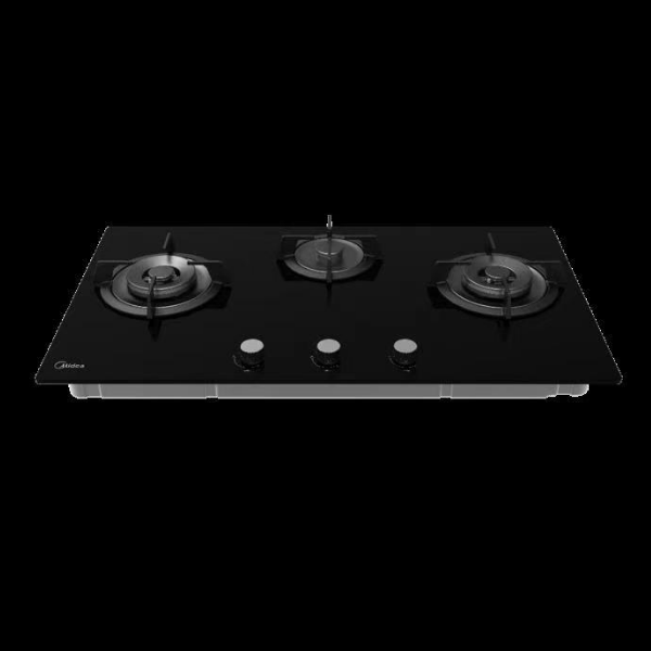 Midea Black Glass Gas Cooktop 3 Zones - Hobs - 90Gt503-1 - Nz Depot