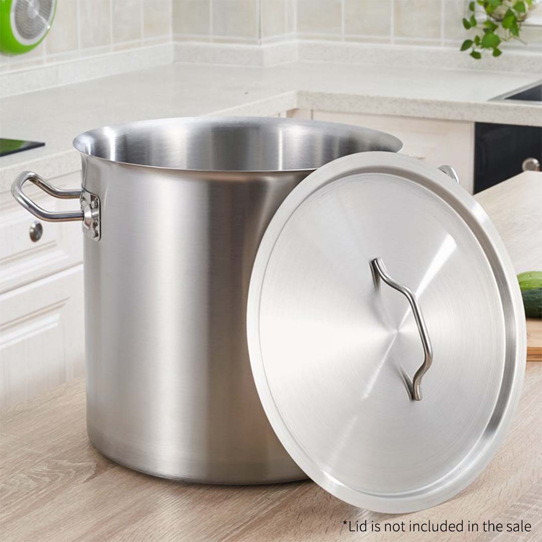 Soga Stock Pot 130L Top Grade Thick Stainless Steel Stockpot 18/10 Without Lid, Home &Amp; Living, Kitchen &Amp; Dining, Cookware, Stock &Amp; Multi Pots, ,  - Nz Depot 10