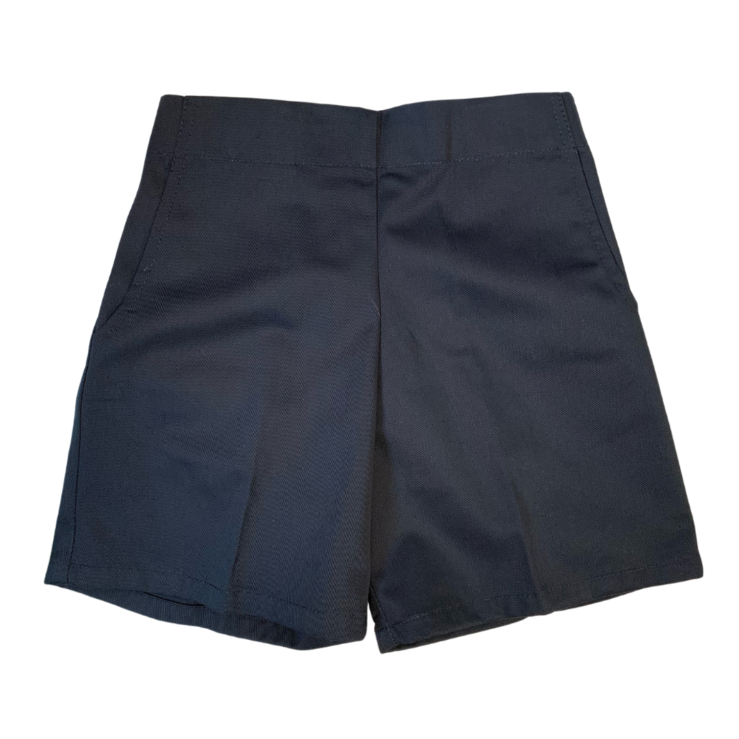 4017-N Poly/Viscose 1/2 Elastic Shorts - Navy - 10 - Miltan Uniform Range