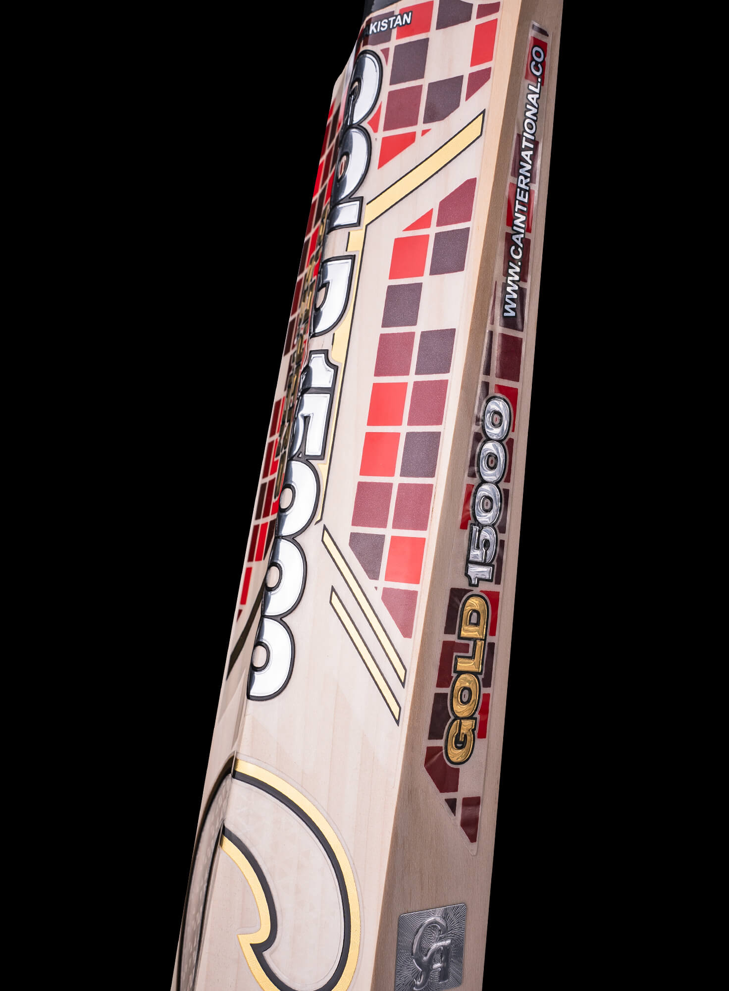 CA GOLD 15000 PLAYERS EDITION - Red  Cricket Bats,7