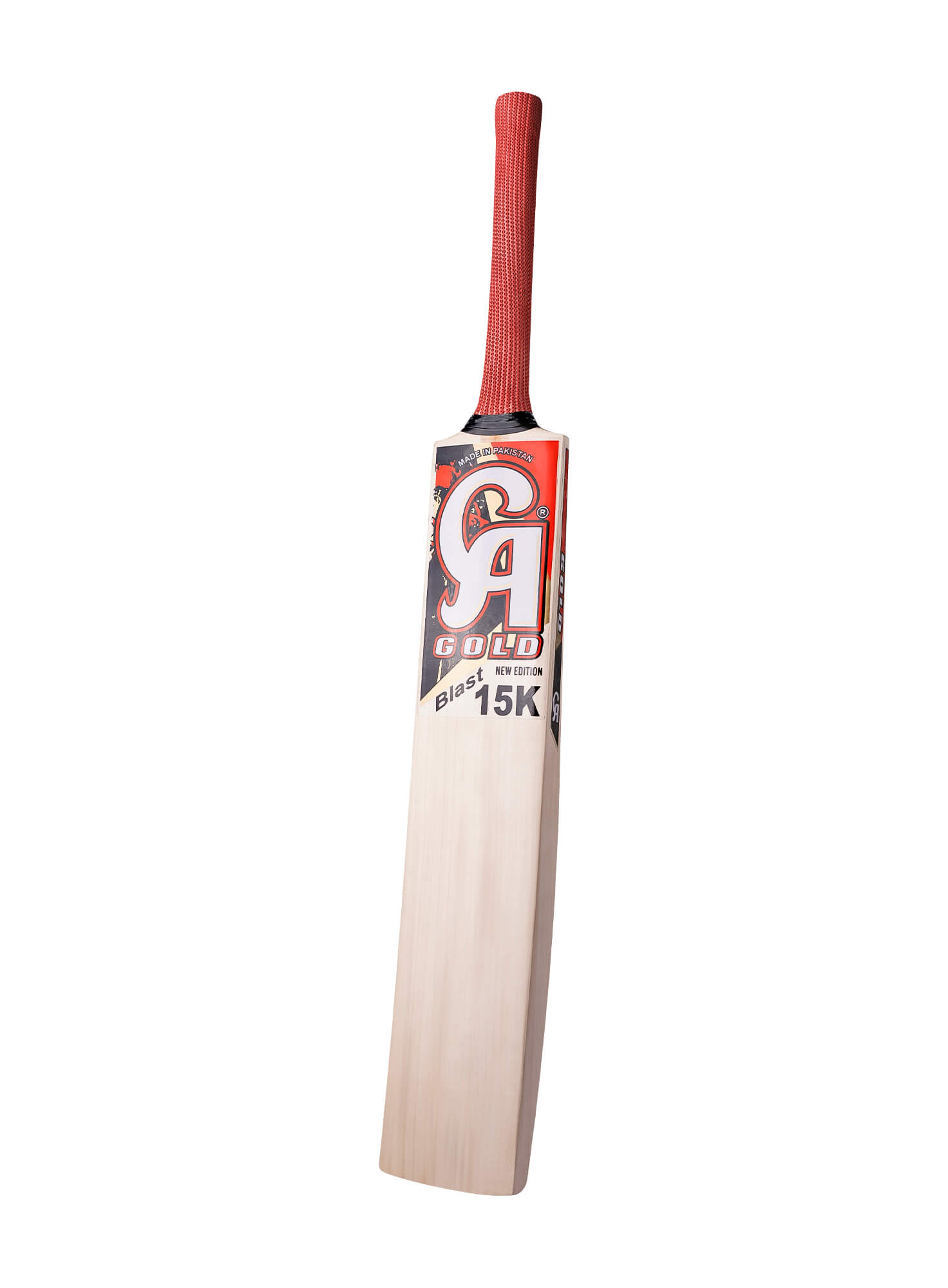 CA GOLD 15K Blast - Red  Cricket Bats,4