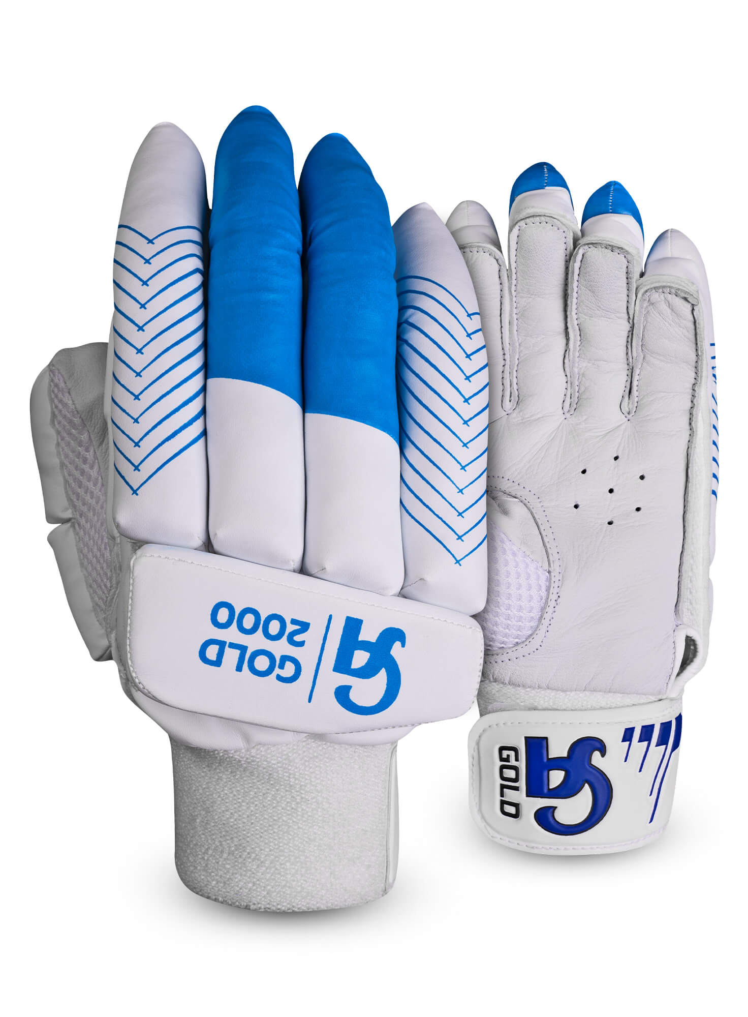 CA GOLD 2000 - Blue L.H.S, R.H.S Batting Gloves,2