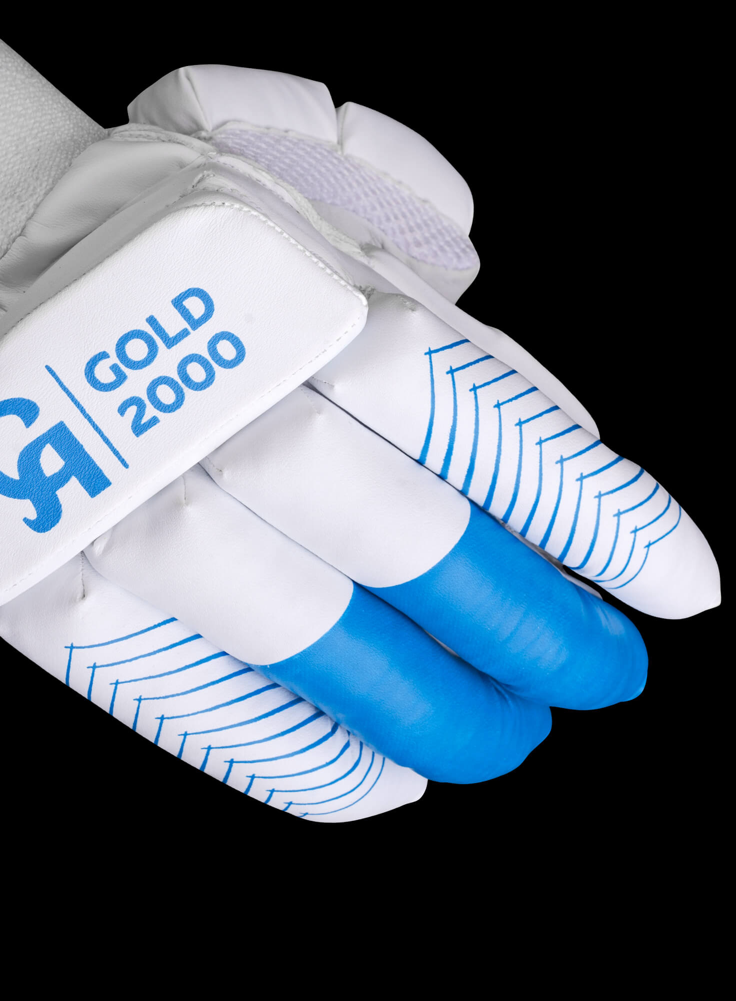 CA GOLD 2000 - Blue L.H.S, R.H.S Batting Gloves,6