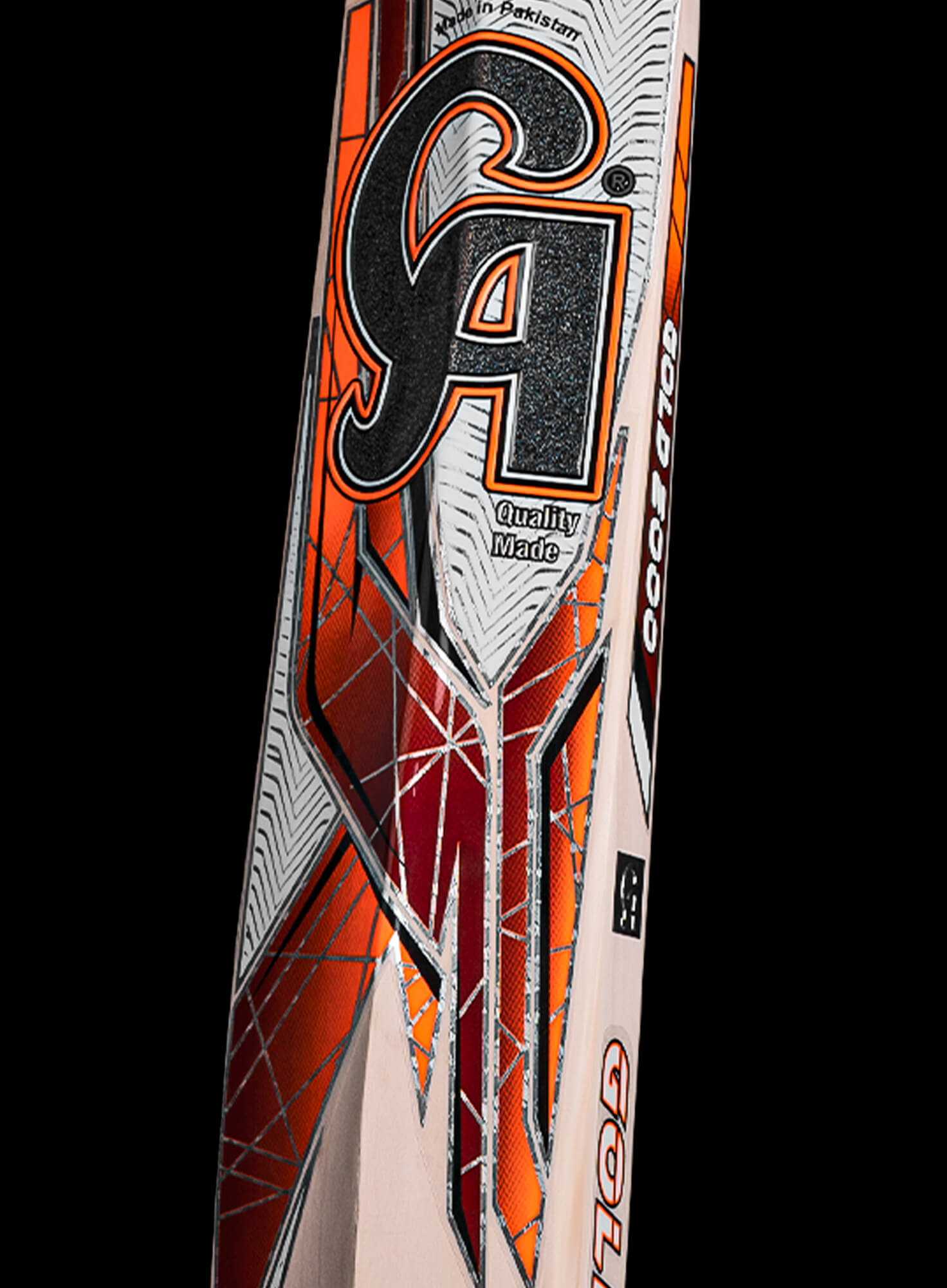 Ca Gold 2000 - Orange  Cricket Bats,6