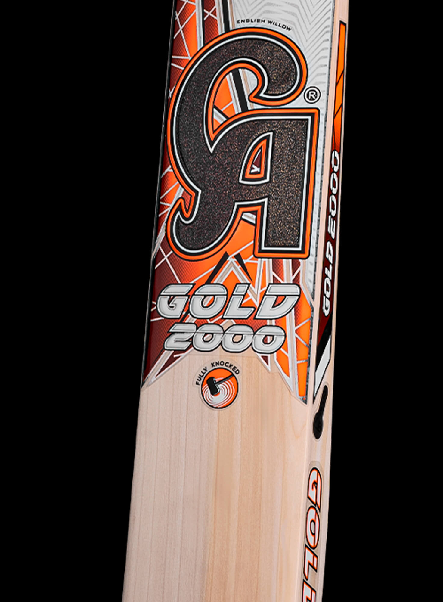 Ca Gold 2000 - Orange  Cricket Bats,7