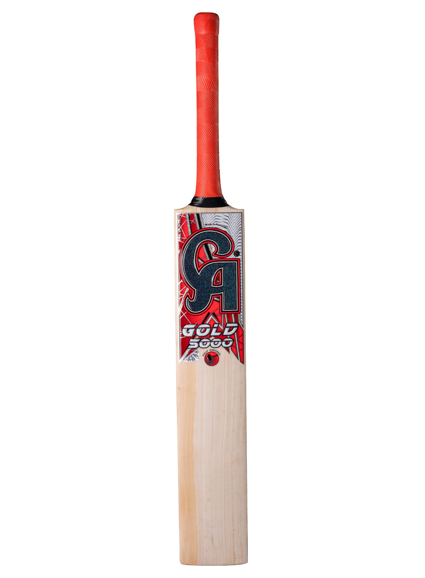 CA GOLD 5000 - Red  Cricket Bats,1