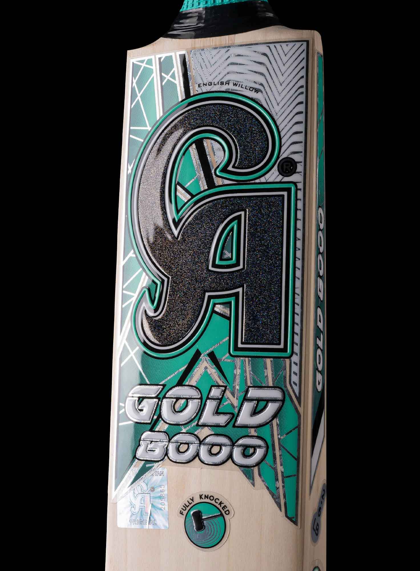 CA GOLD 8000 - Green  Cricket Bats,5