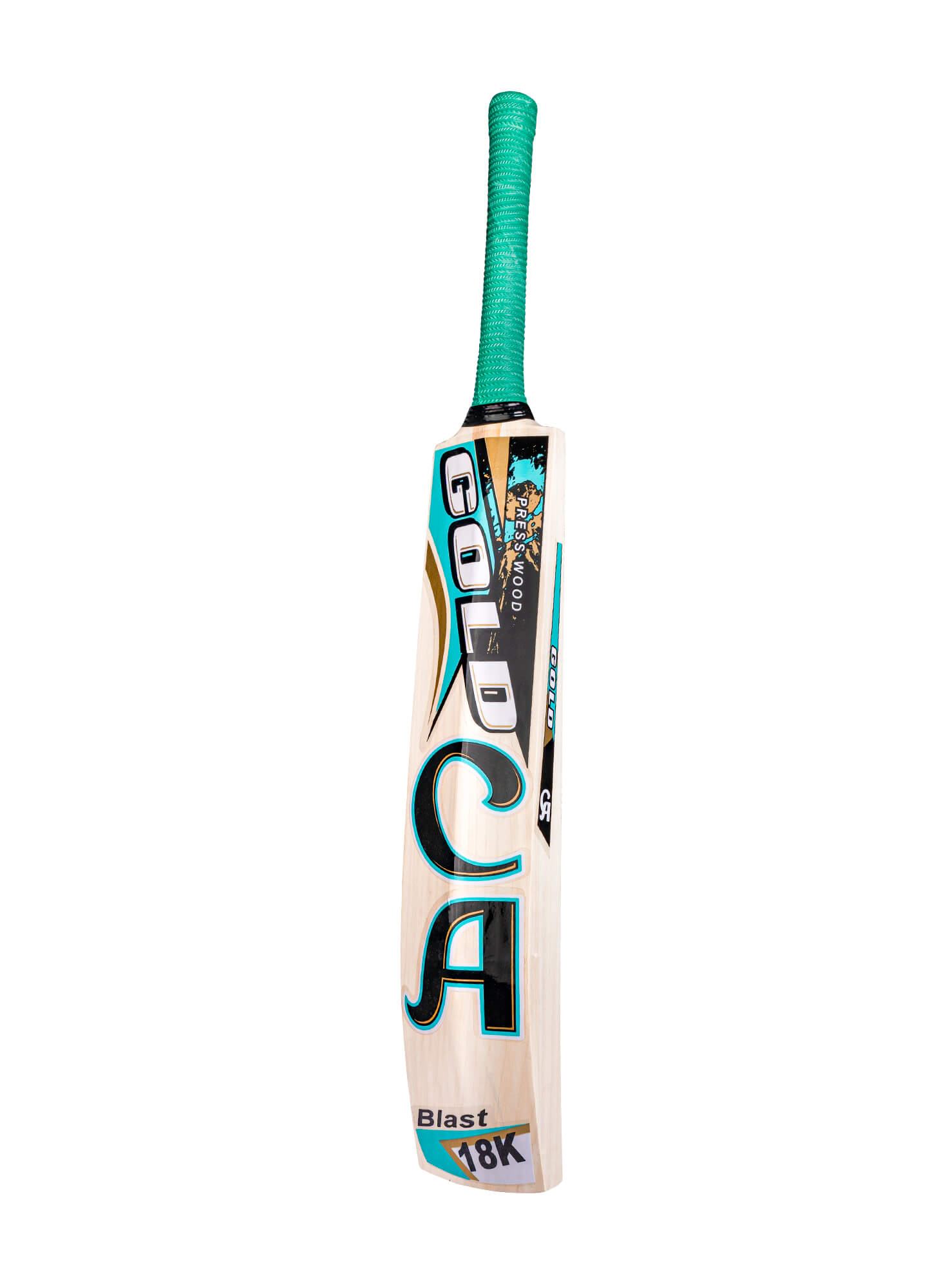 CA GOLD BLAST 18K - Green  Cricket Bats,2