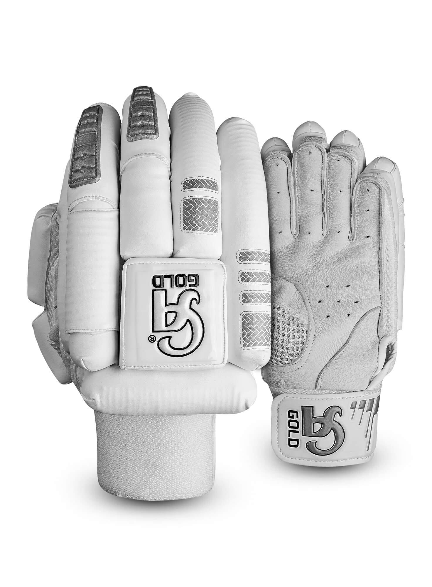 CA GOLD DRAGON - Grey L.H.S, R.H.S Batting Gloves,2