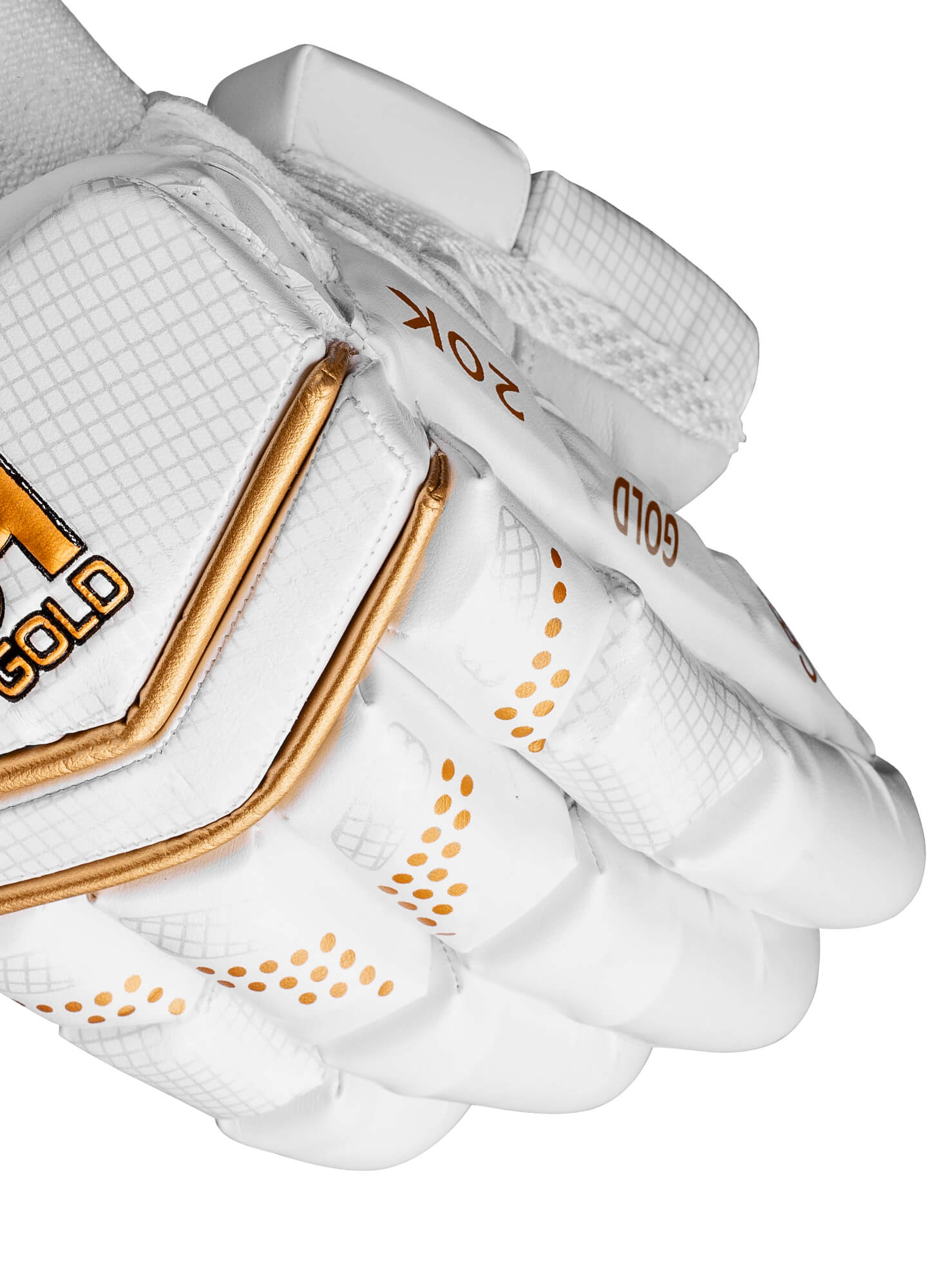 CA Gold 20K - White L.H.S, R.H.S Batting Gloves,7