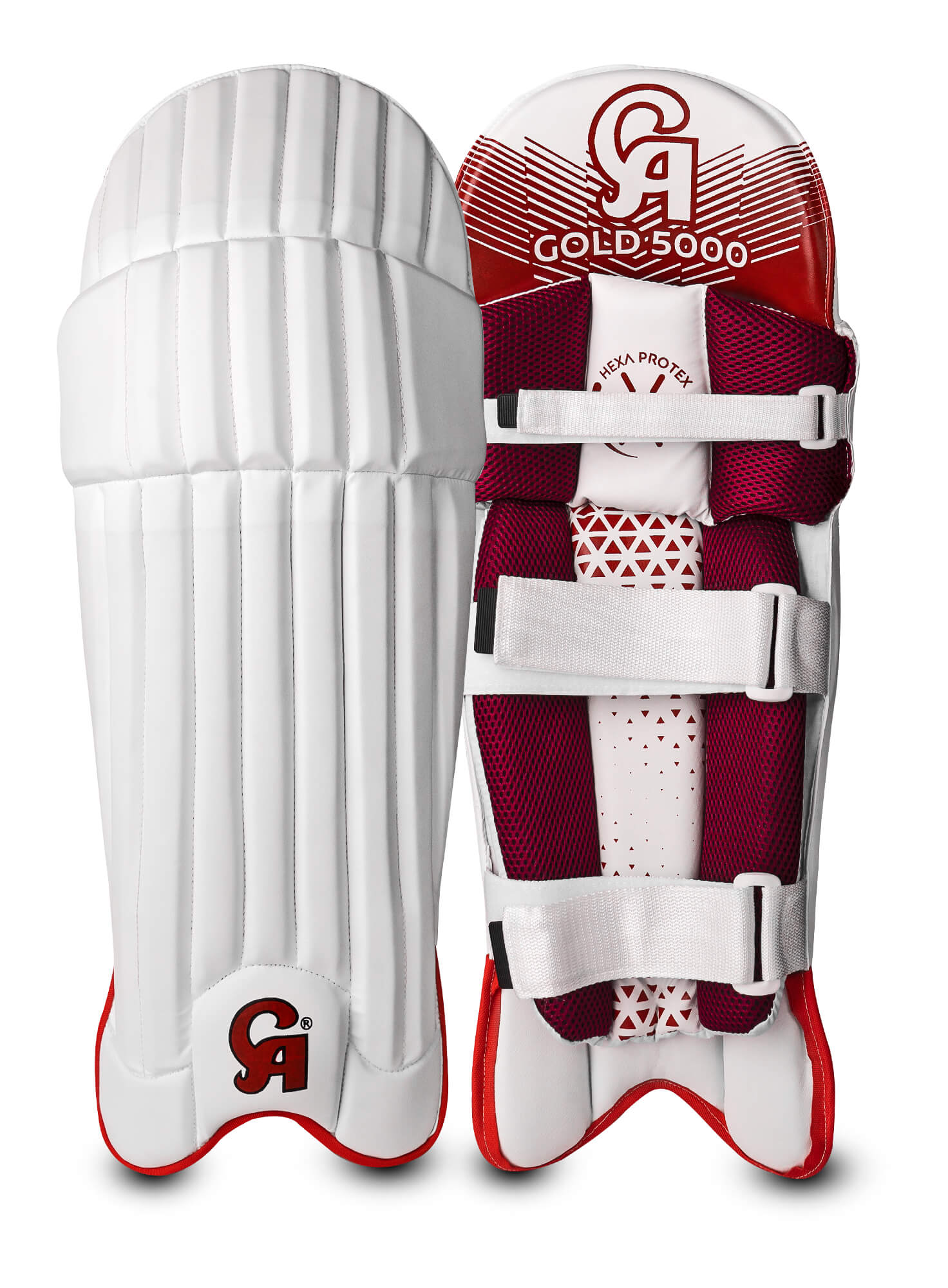 Ca Gold 5K - Red L.h.s, R.h.s Leg Pads,3