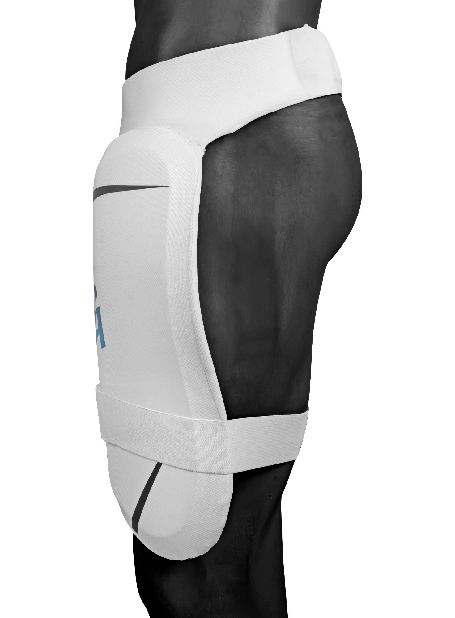 CA PERFORMANCE 10000 THIGH PAD - White L.H.S, R.H.S Arm & Thigh Guard Senior,6