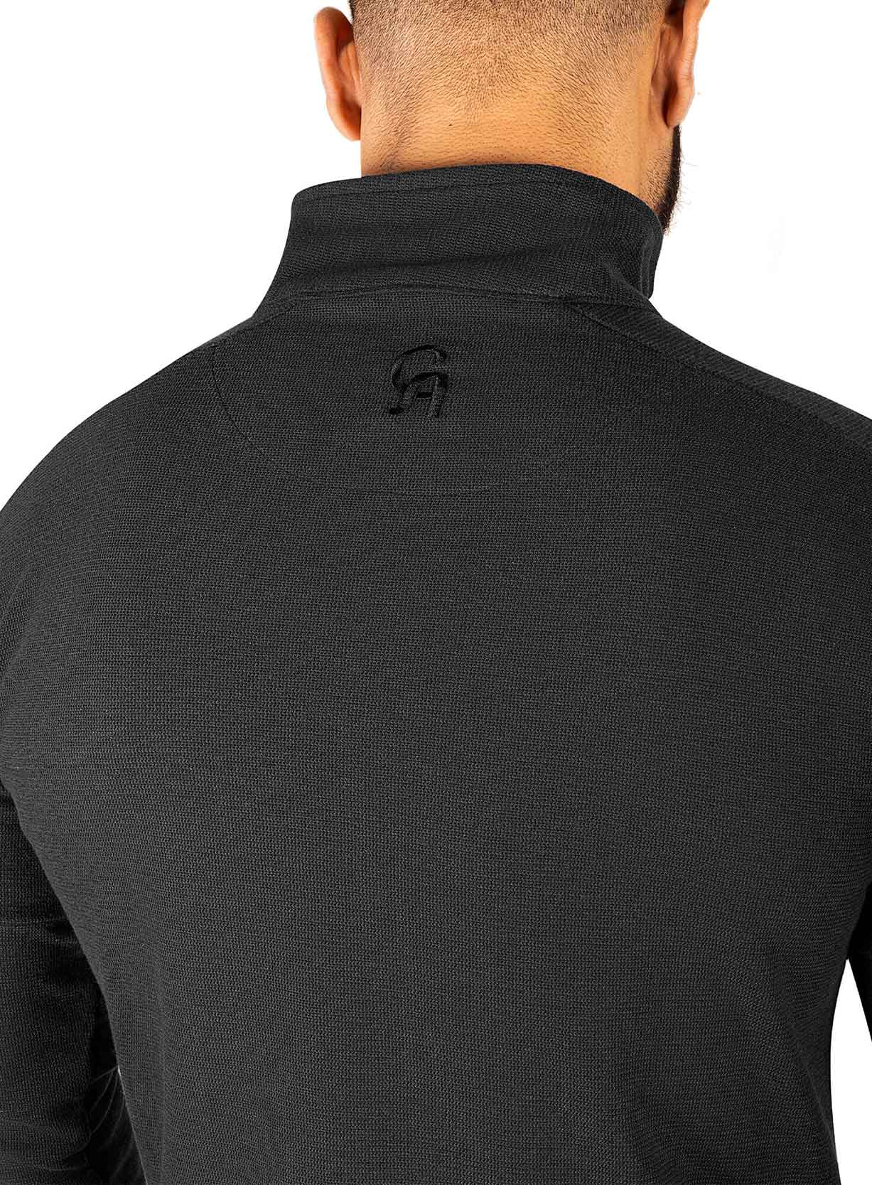 CA ZIG ZAG (BLACK) - Black Medium, Large, XL, XXL Track suits & Hoodies,3