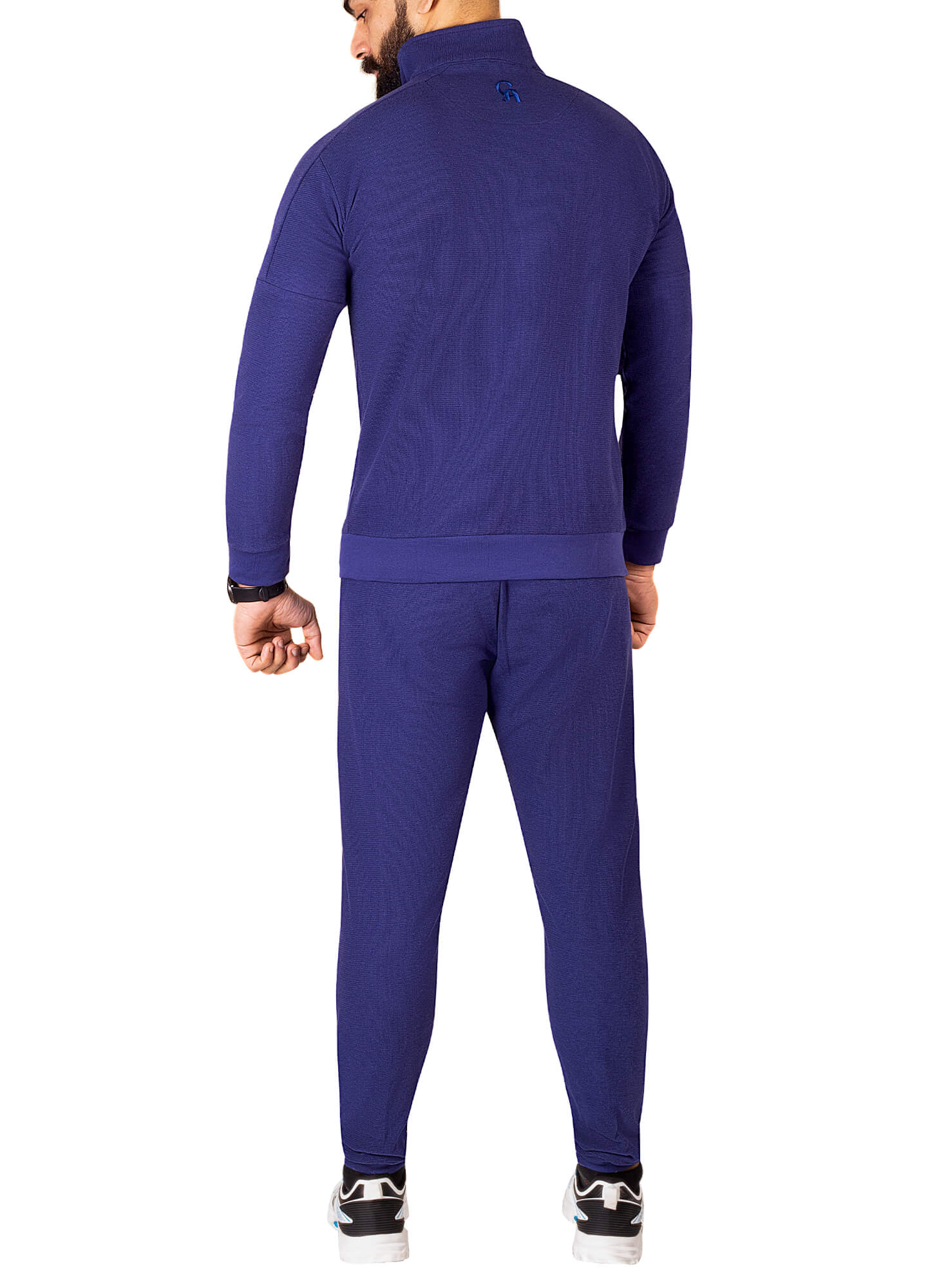 CA ZIG ZAG TRACKSUIT (PURPLE) - Blue Medium, Large, XL, XXL Track suits & Hoodies,5