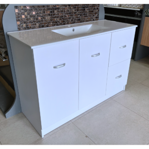 Cabinet - Misty Series Free Standing 1200mm White, Wall Hung - NZ DEPOT