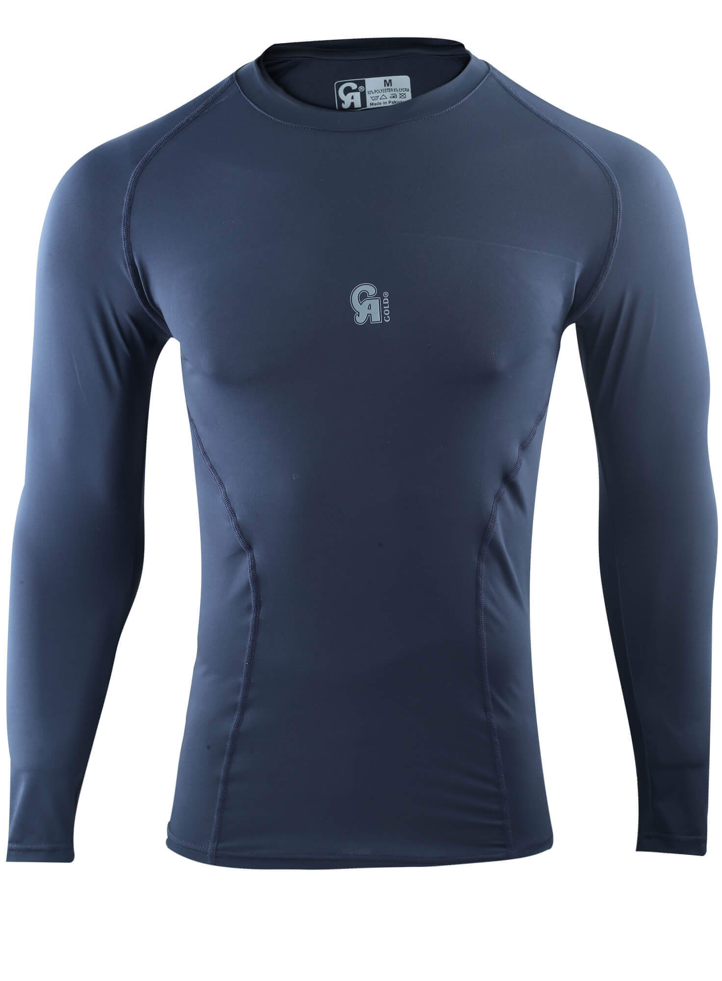 Compression shirt - Blue Medium, Large, XL, XXL Compression Wear,3