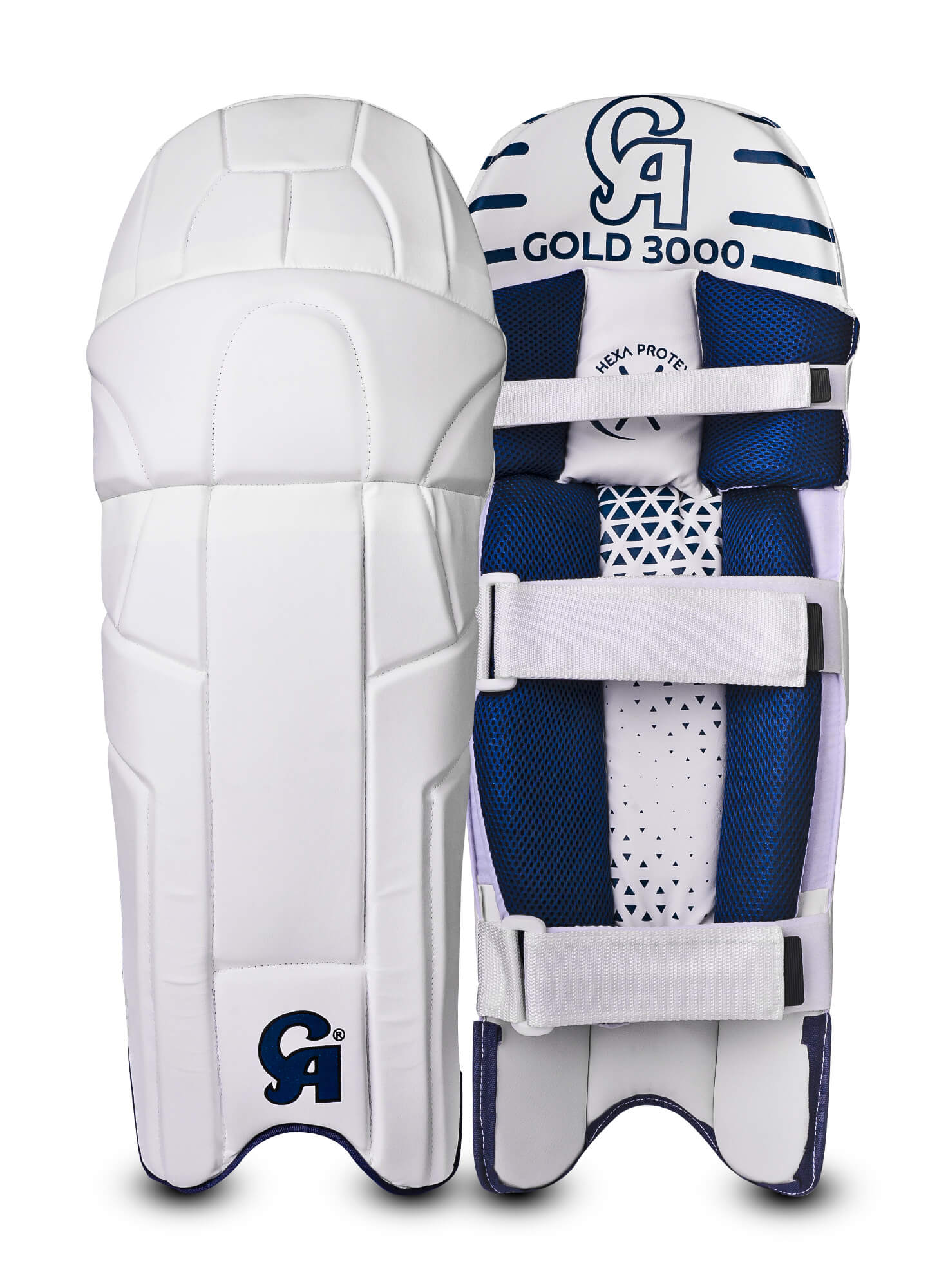 Gold 3000 - Blue L.h.s, R.h.s Leg Pads,3