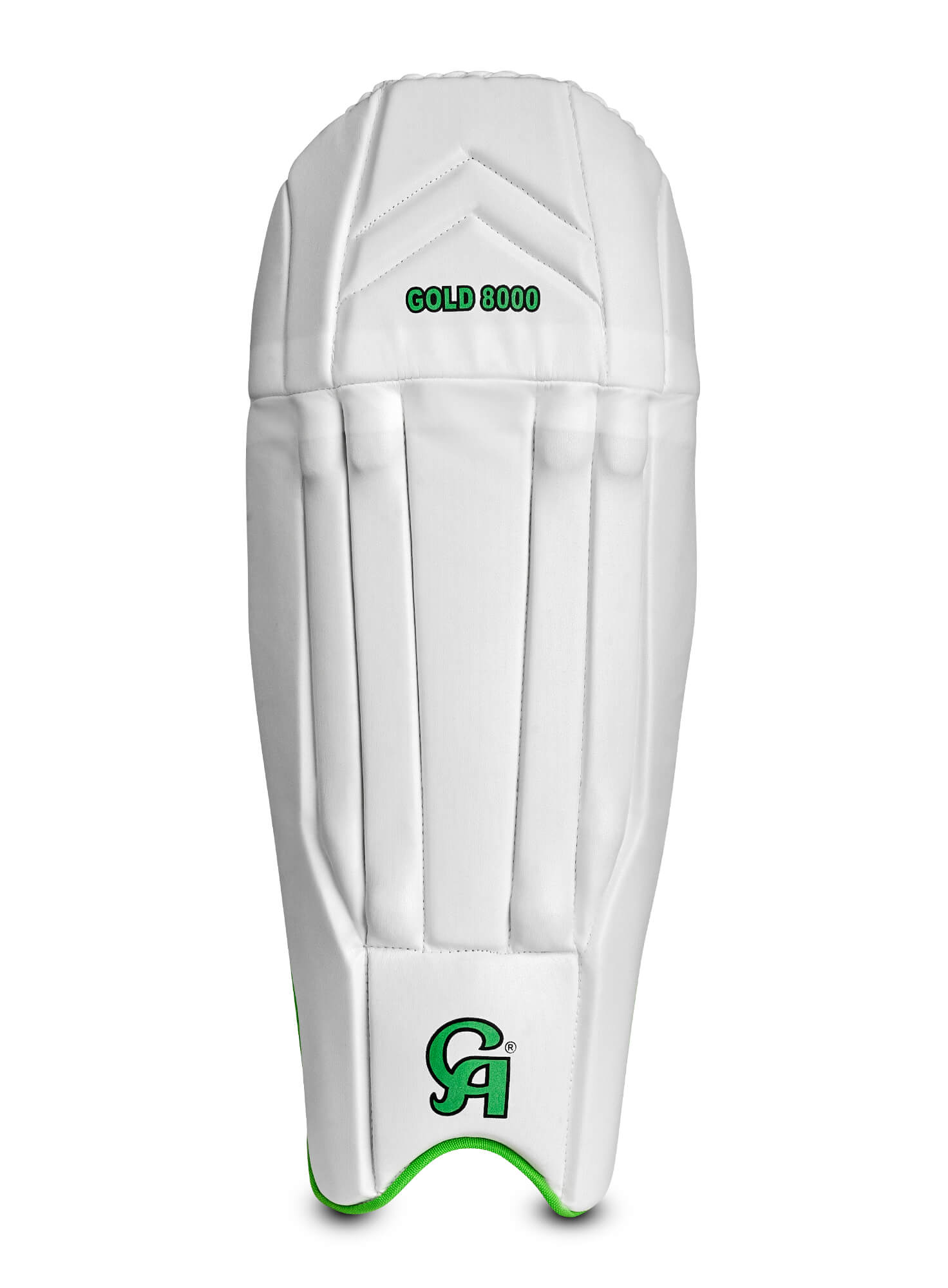 Gold 8000 - Green L.H.S, R.H.S Wicket Keeping Pads,1