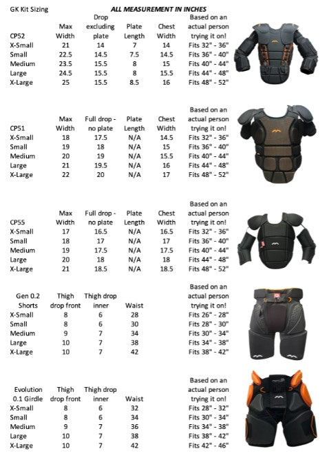 Mercian Evolution Pro Body Armour With Arms L Blueorange Goalkeeper Gear Nz Depot 3 - Nz Depot