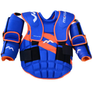 Mercian Evolution Pro Body Armour With Arms L Blueorange Goalkeeper Gear Nz Depot - Nz Depot