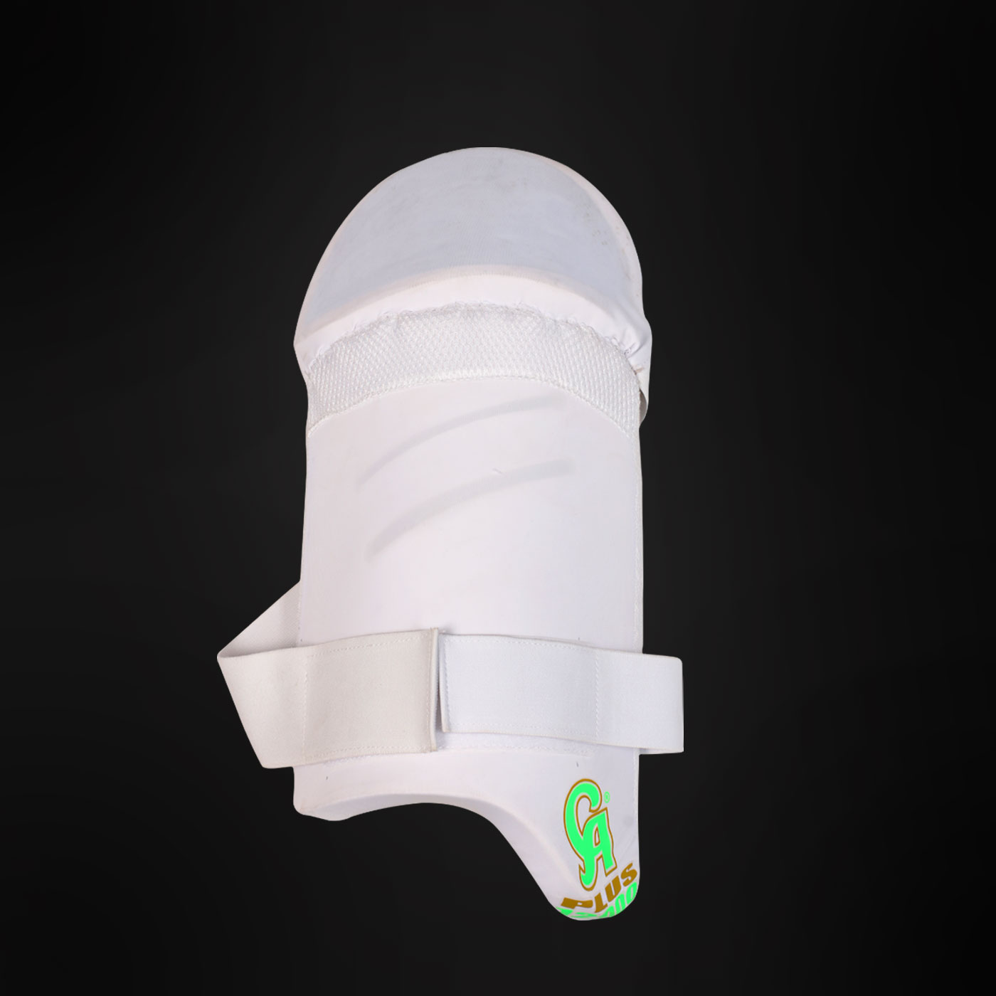 PLUS 12000 THIGH GUARD - White L.H.S, R.H.S Arm & Thigh Guard Senior,2