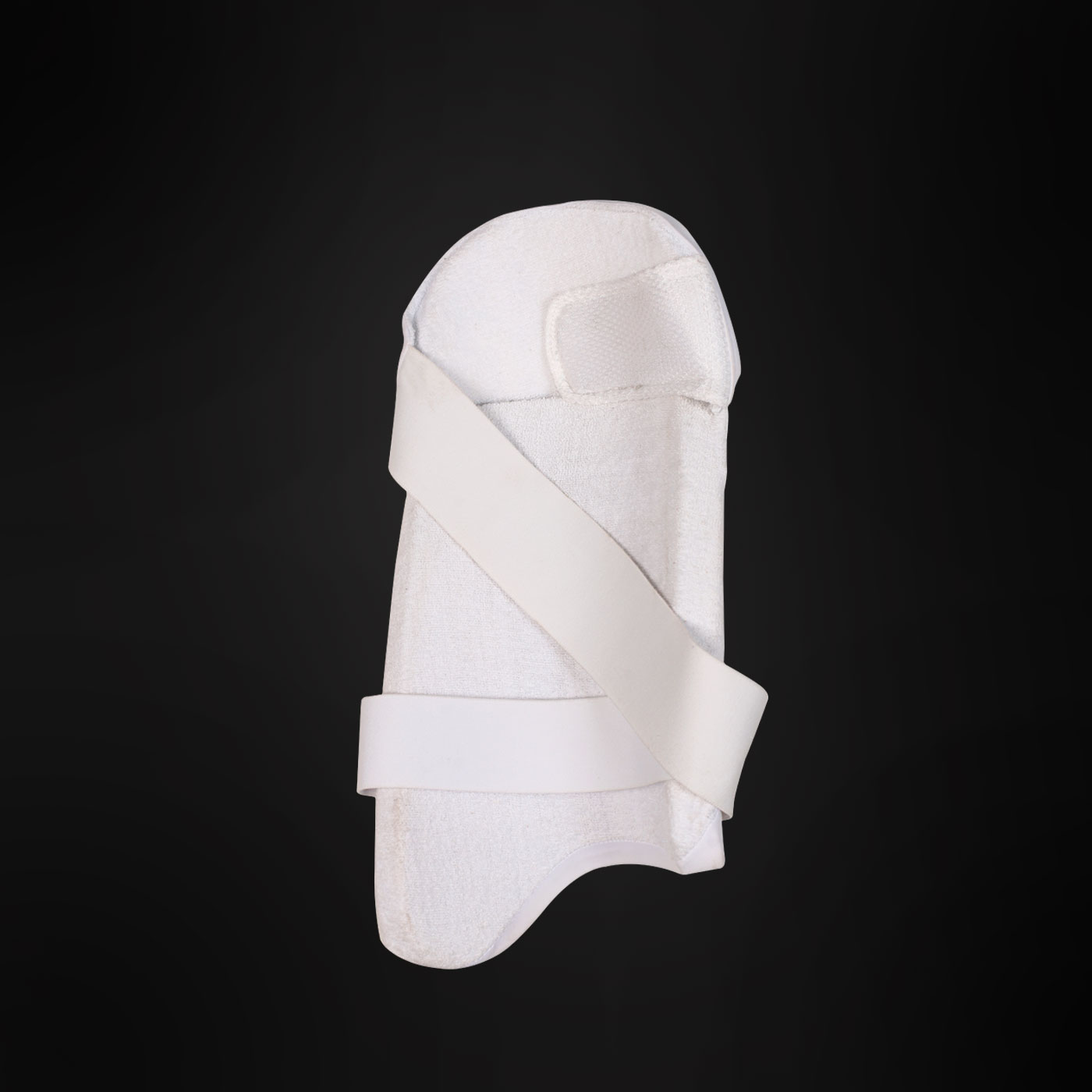 PLUS 12000 THIGH GUARD - White L.H.S, R.H.S Arm & Thigh Guard Senior,4