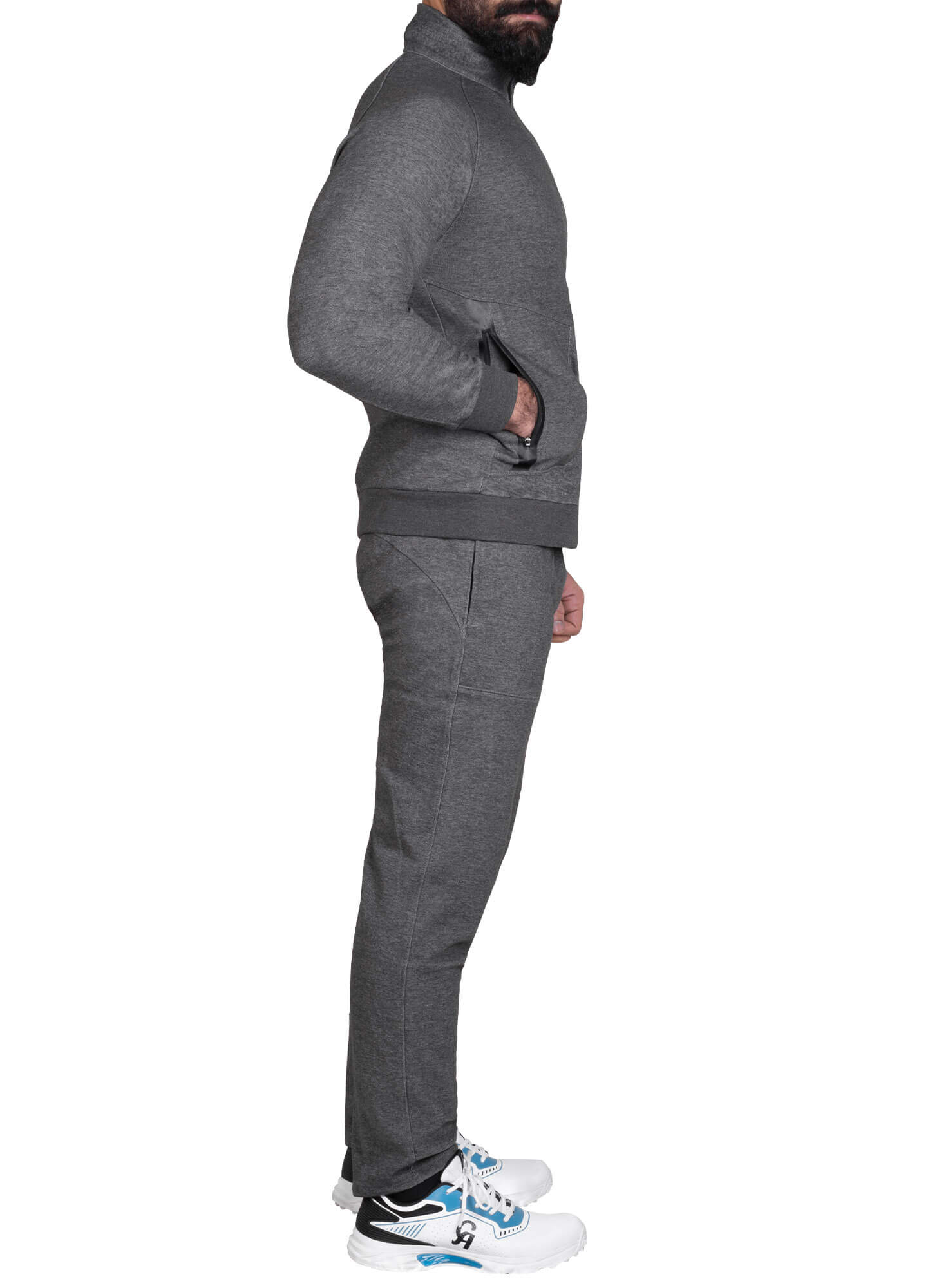 SCUBA TRACK SUIT (DARK GREY) - Grey Medium, Large, XL, XXL Track suits & Hoodies,4