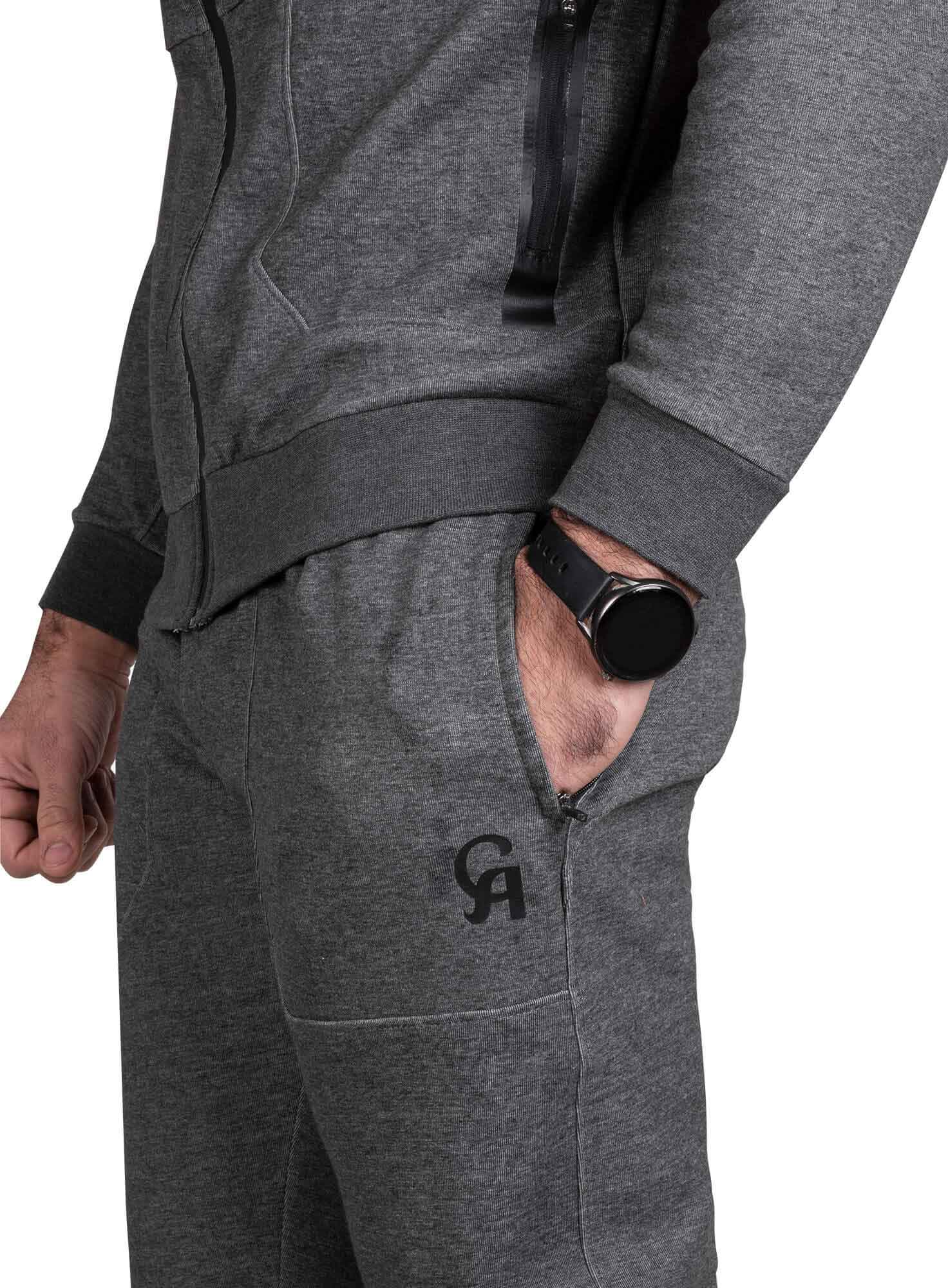 SCUBA TRACK SUIT (DARK GREY) - Grey Medium, Large, XL, XXL Track suits & Hoodies,7