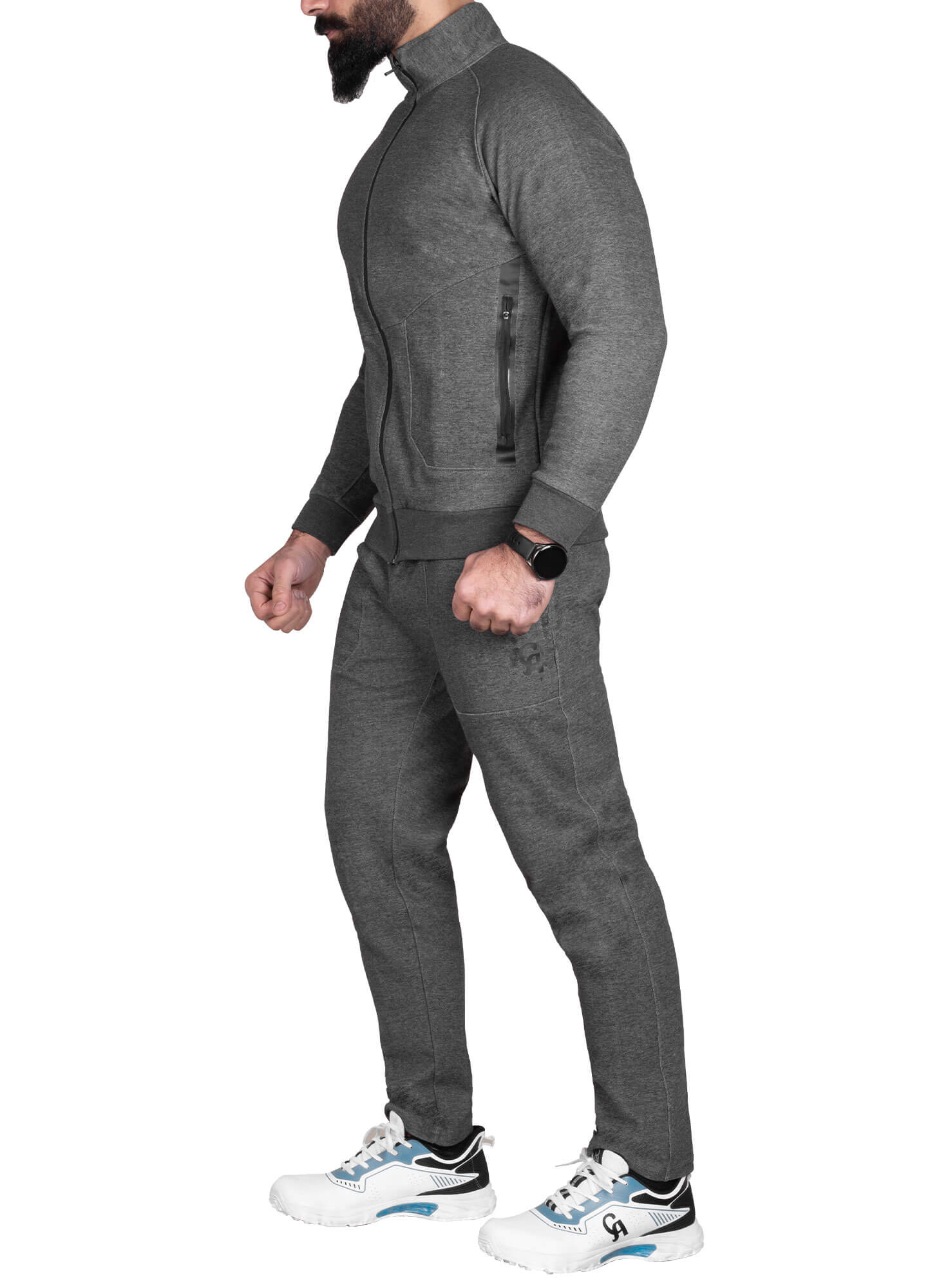 SCUBA TRACK SUIT (DARK GREY) - Grey Medium, Large, XL, XXL Track suits & Hoodies,1