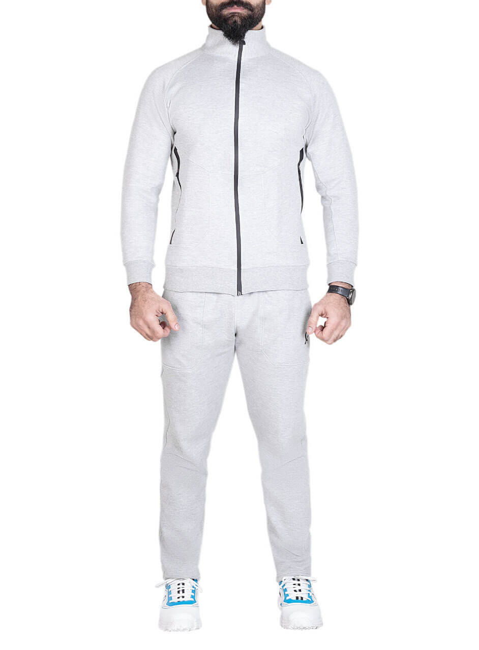 Scuba Track Suit (Light Grey) - Grey Medium, Large, Xl, Xxl Track Suits &Amp; Hoodies,4