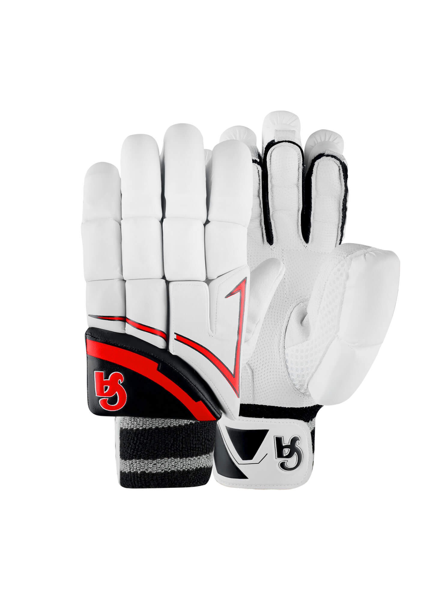 18K GLOVE - White L.H.S, R.H.S Batting Gloves,2