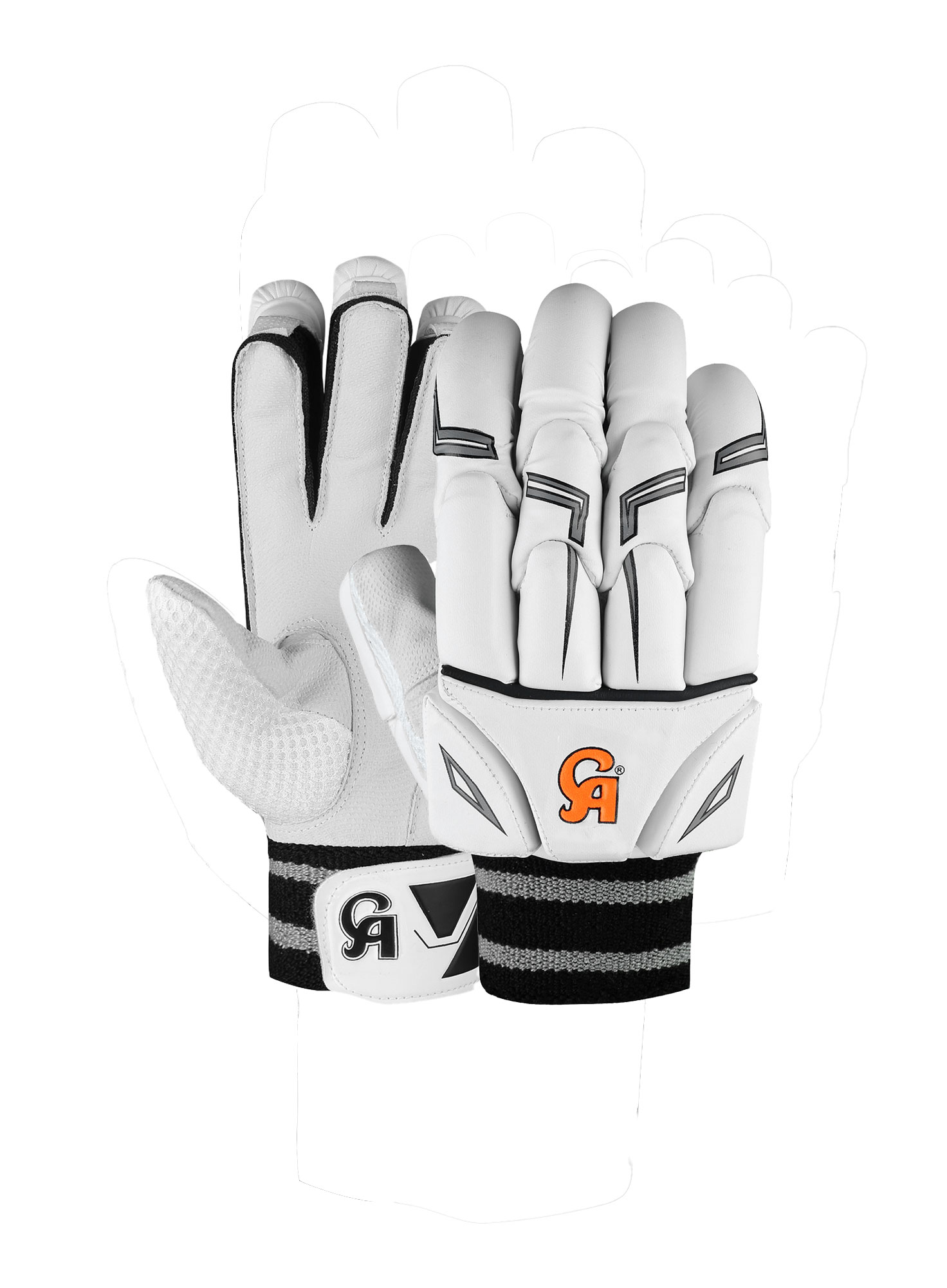 20K Morgs Edition - Grey L.h.s, R.h.s Batting Gloves,2