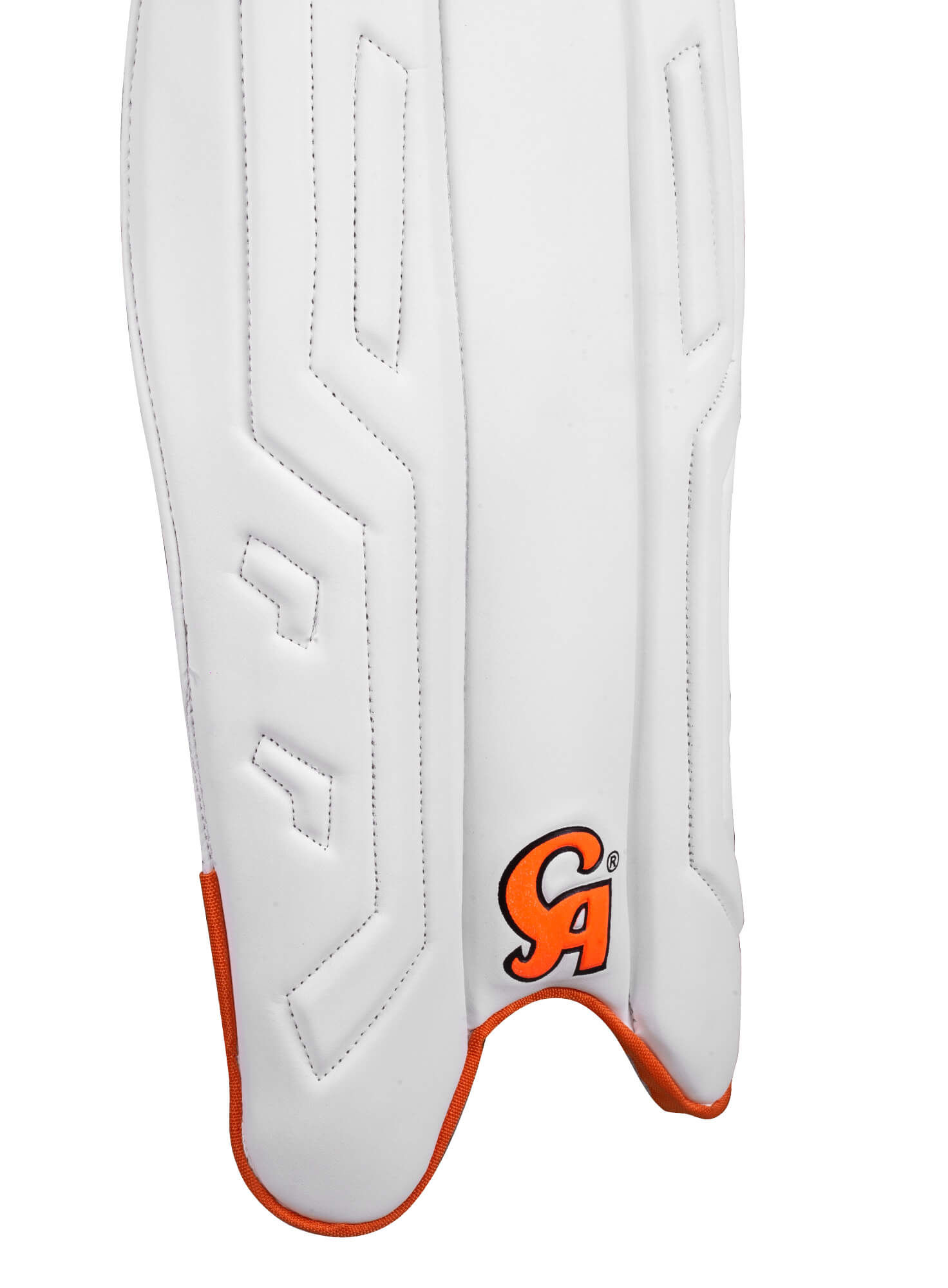 20K-PRO-WK PADS - Orange L.H.S, R.H.S Wicket Keeping Pads,5