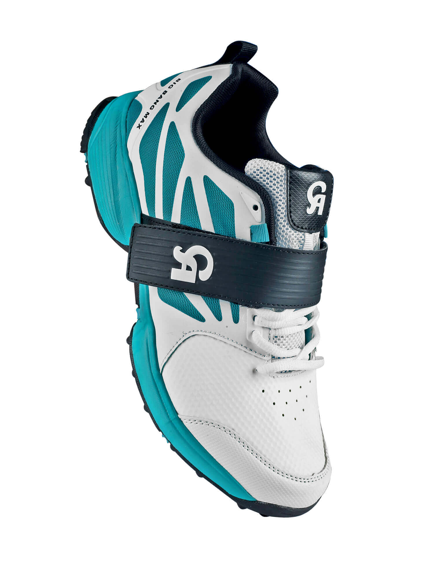 BIG BANG MAX - Seegreen 7, 8, 9, 10, 11, 12 Cricket Shoes,1