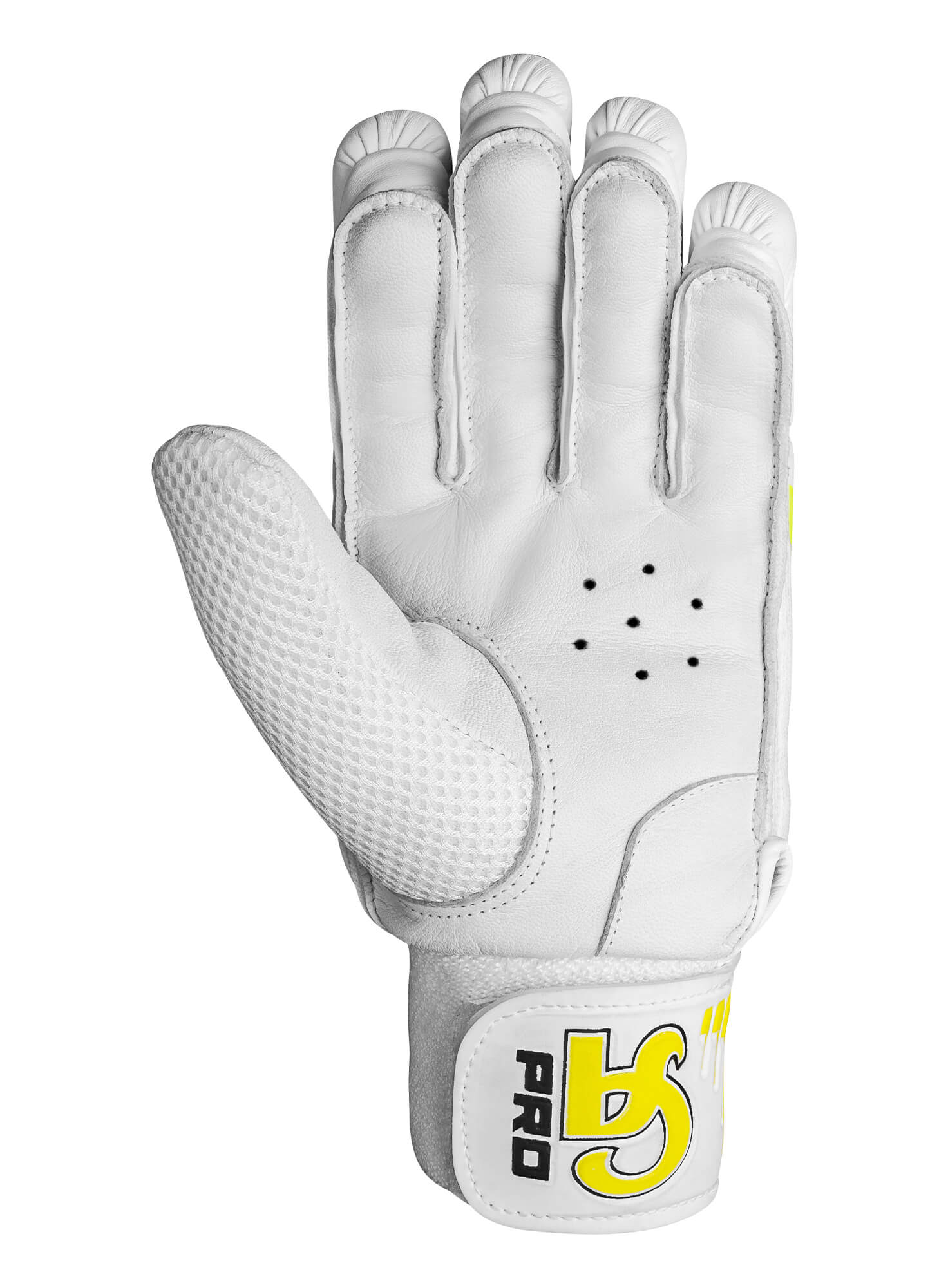 CA PRO 8000 - Yellow L.H.S, R.H.S Batting Gloves,3