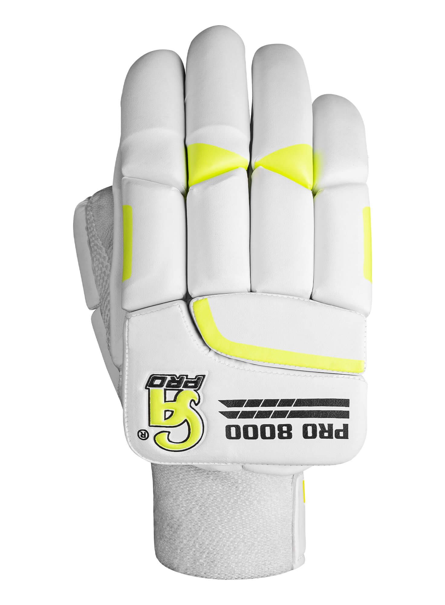 CA PRO 8000 - Yellow L.H.S, R.H.S Batting Gloves,1