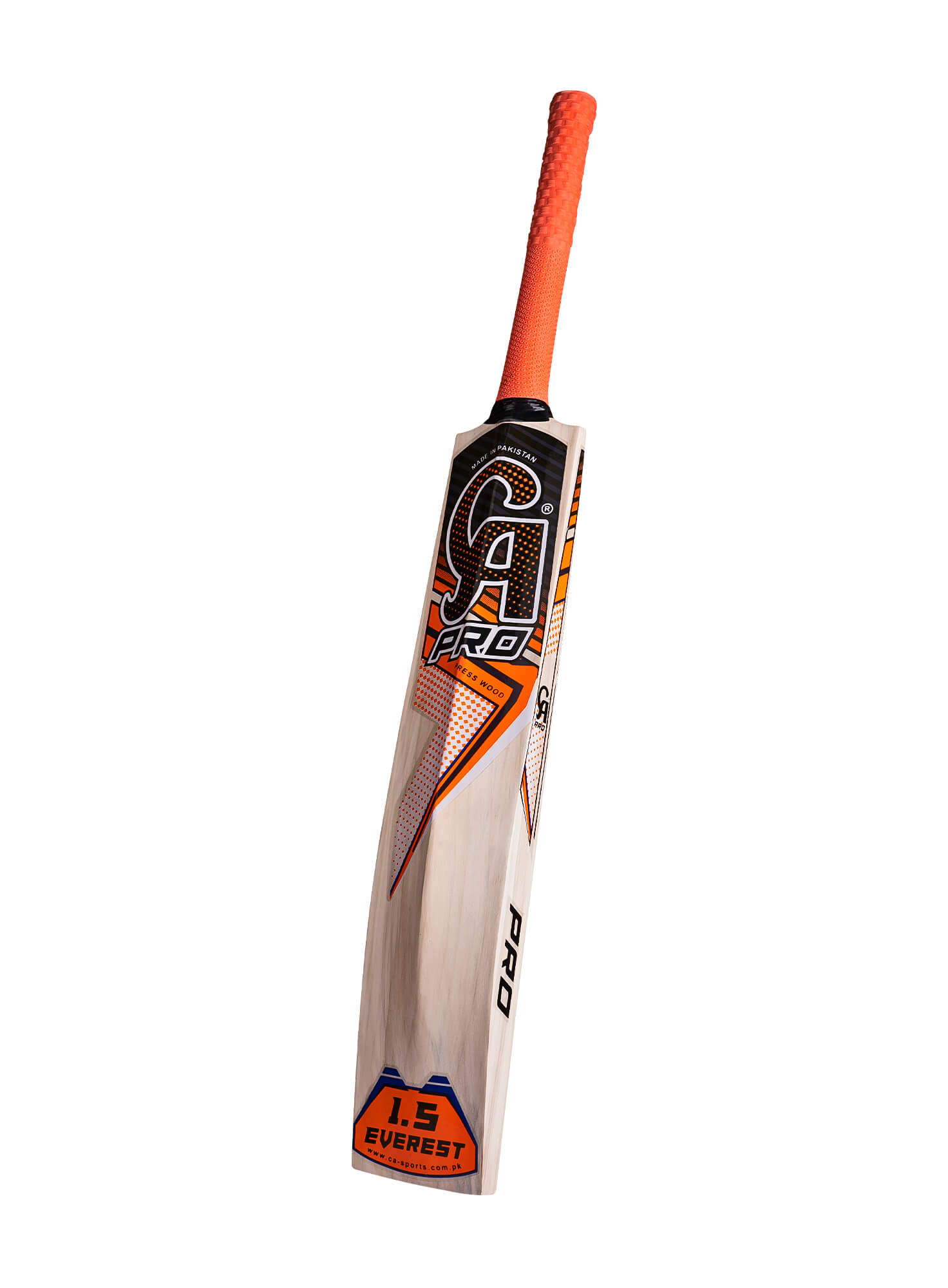 CA PRO EVEREST 1.5 - Orange  Cricket Bats,2