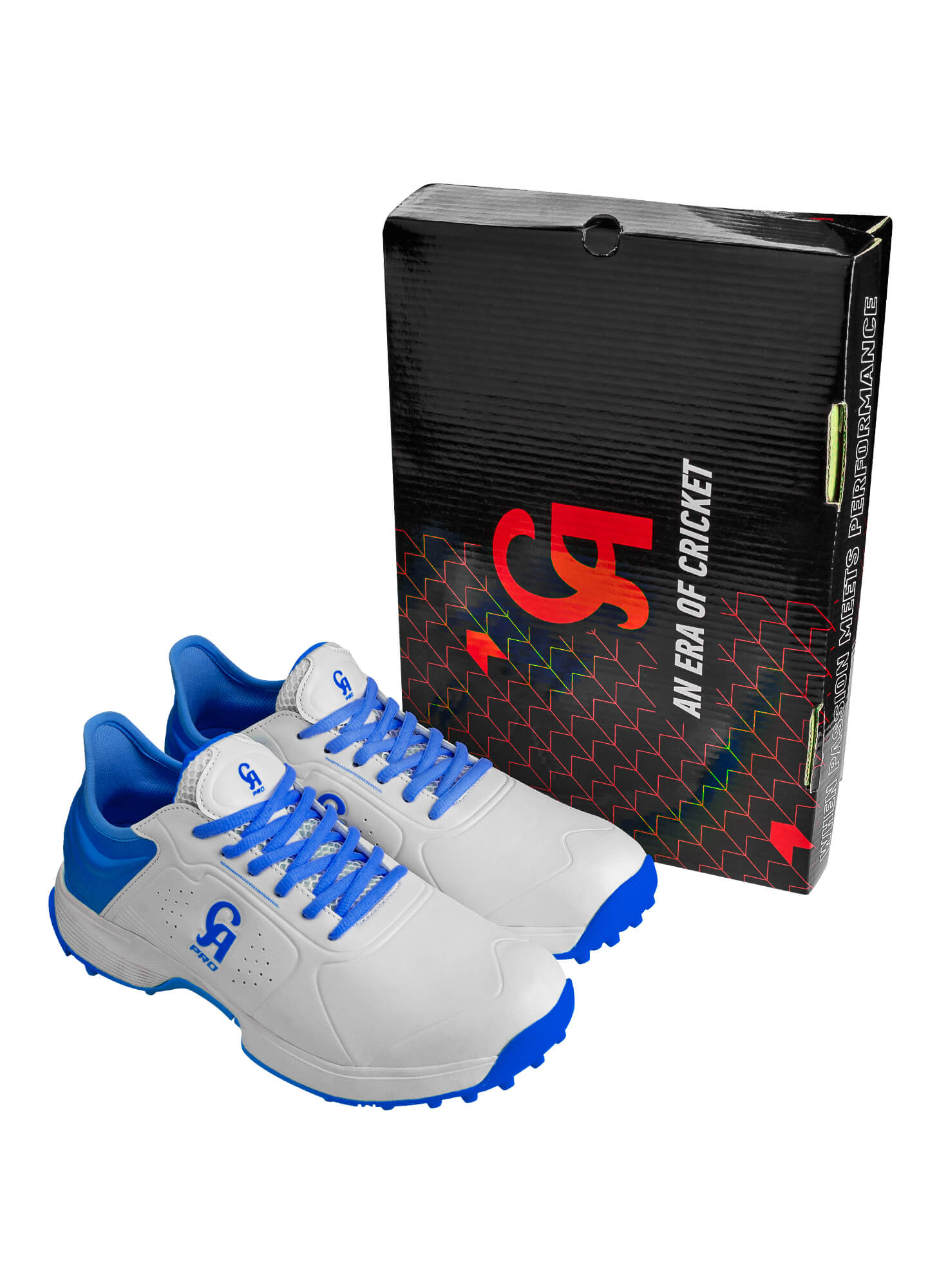 CA Pro Performance - Blue 7, 8, 9, 10, 11 Cricket Shoes,6